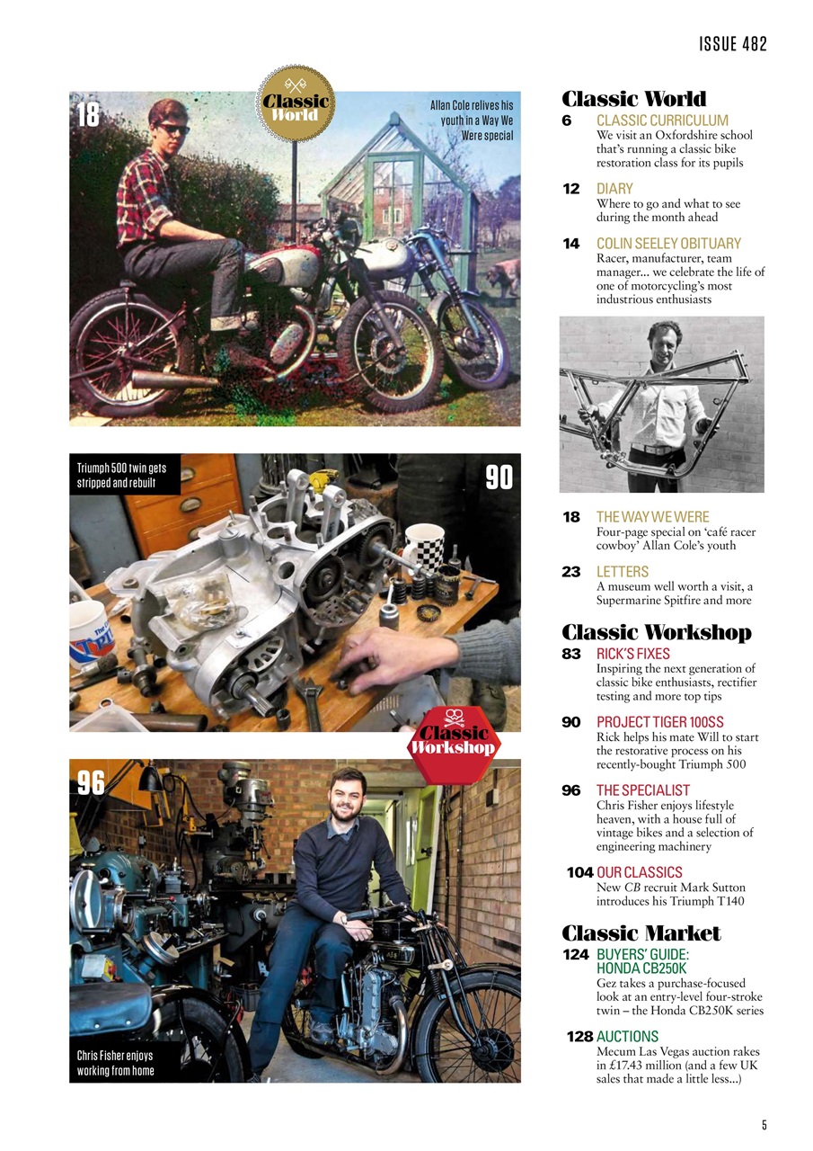 Classic Bike Preview Pages