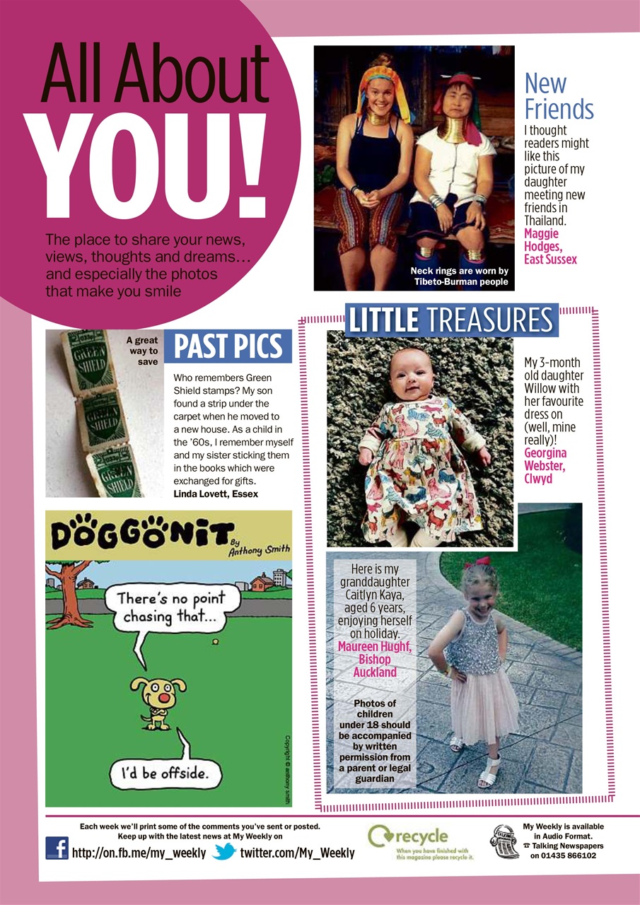 My Weekly Preview Pages