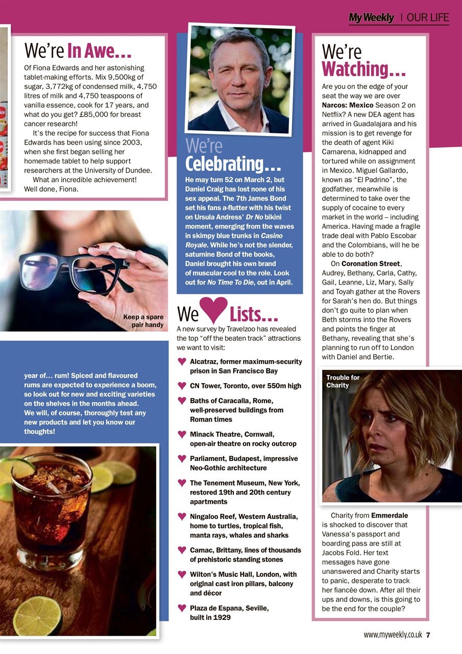 My Weekly Preview Pages