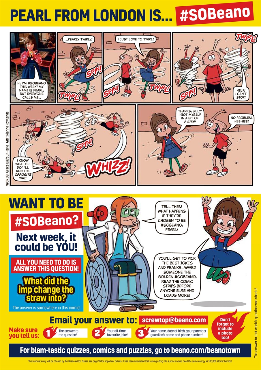 Beano Preview Pages