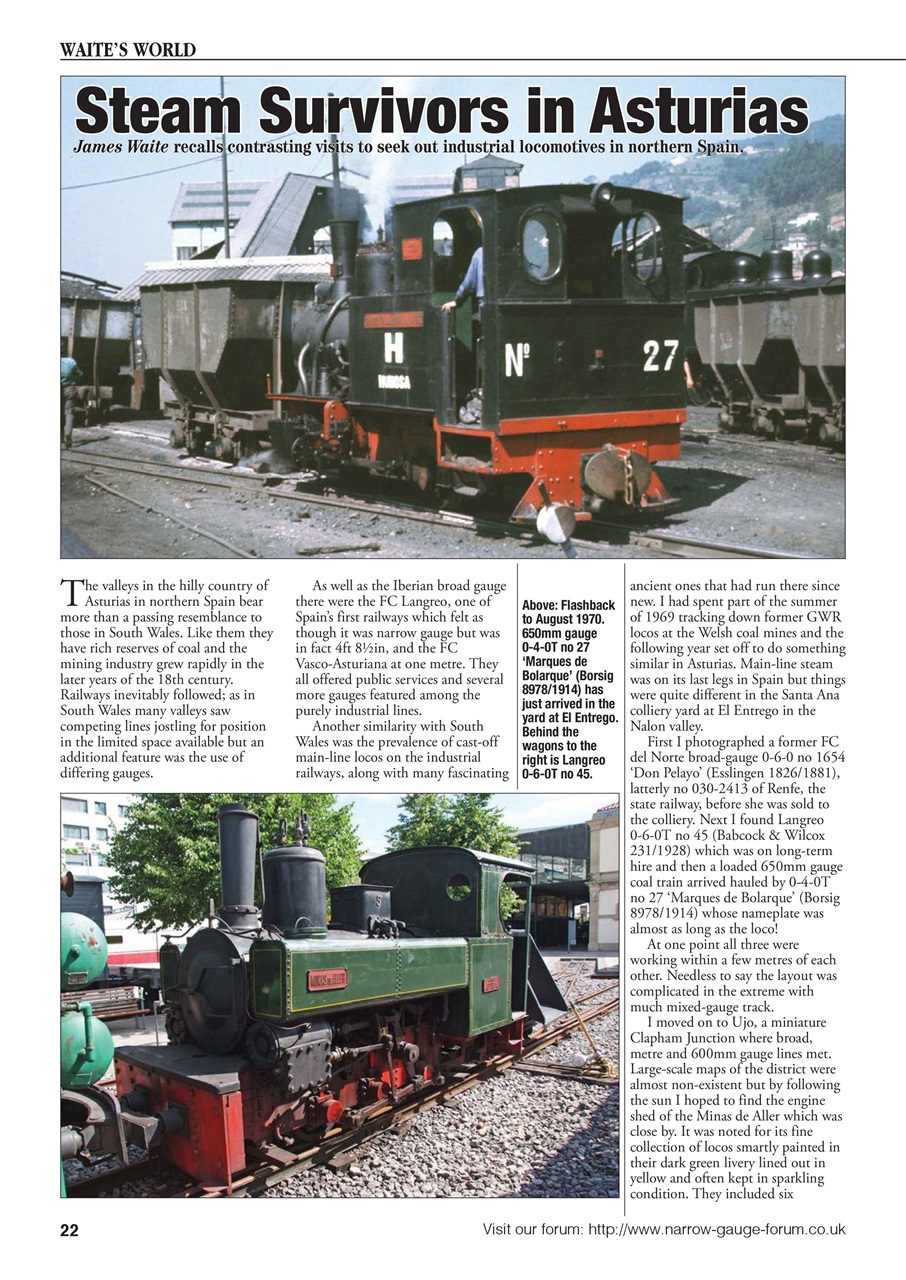 Narrow Gauge World Preview Pages