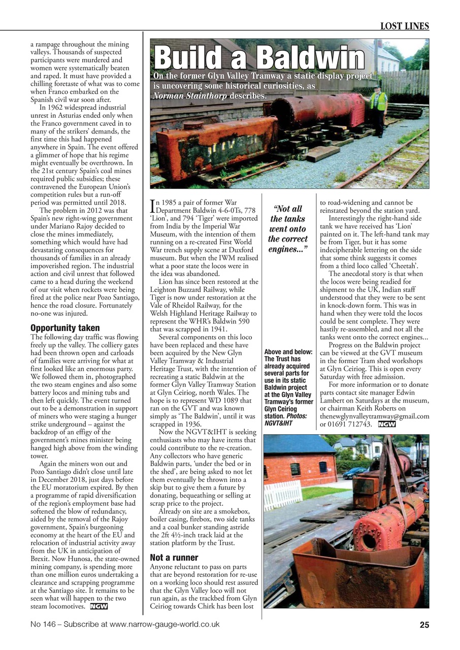 Narrow Gauge World Preview Pages