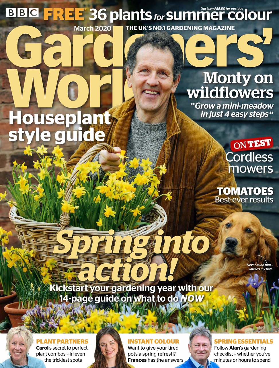 BBC Gardeners’ World Magazine Preview Pages