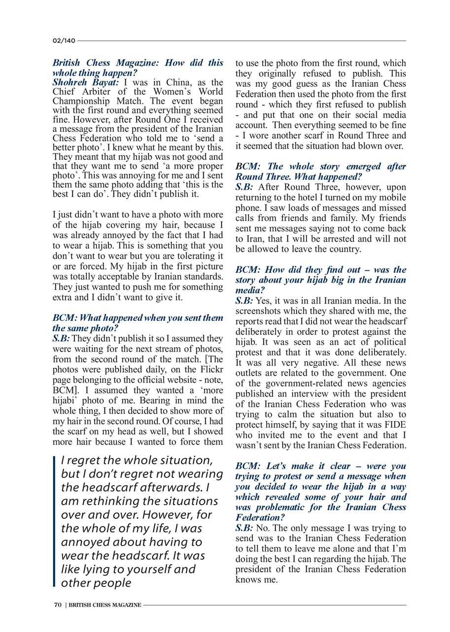 British Chess Magazine Preview Pages