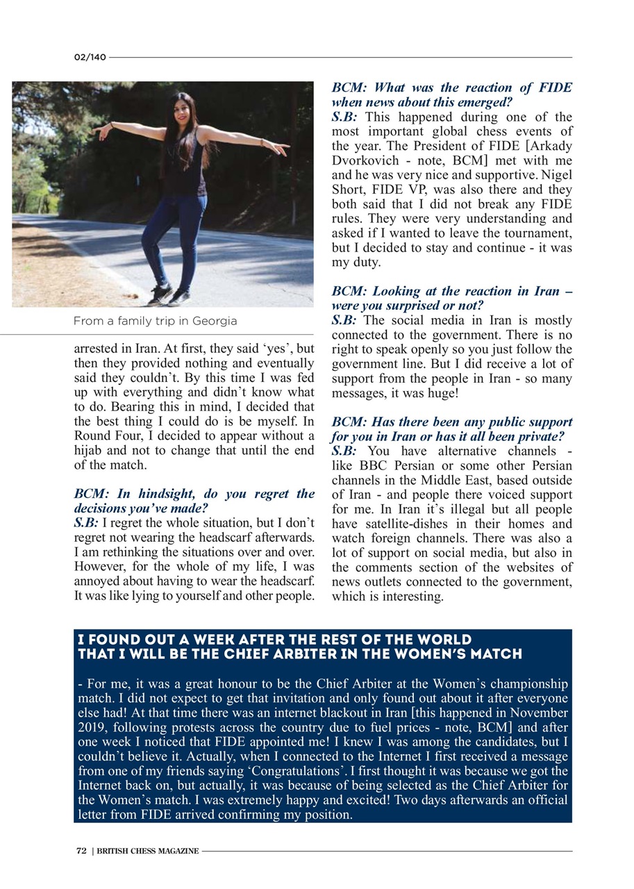 British Chess Magazine Preview Pages