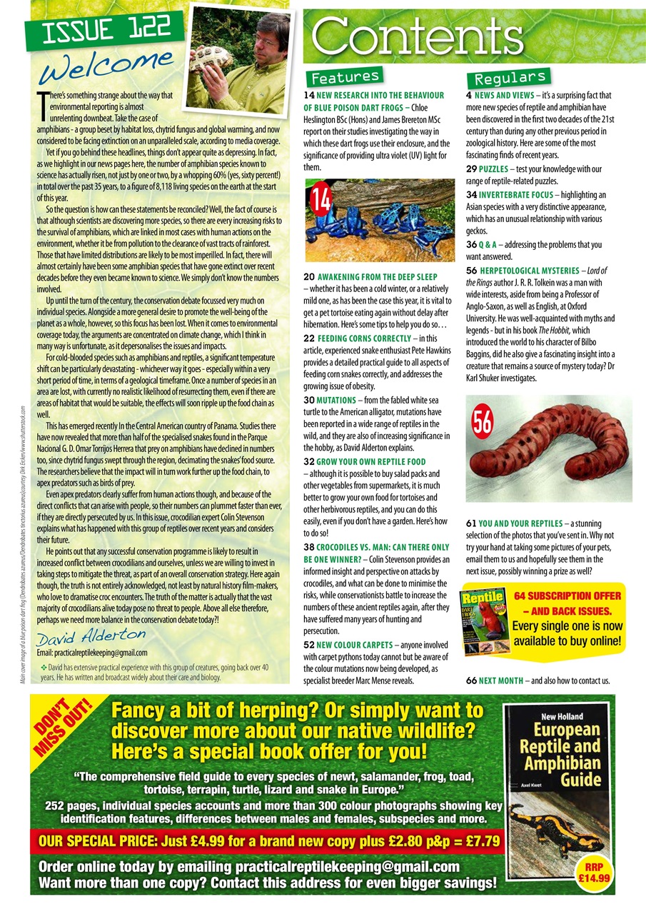 Practical Reptile Keeping Preview Pages