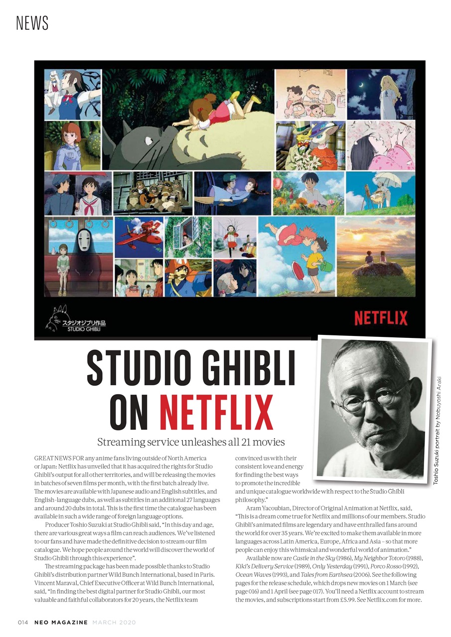 NEO Magazine Preview Pages