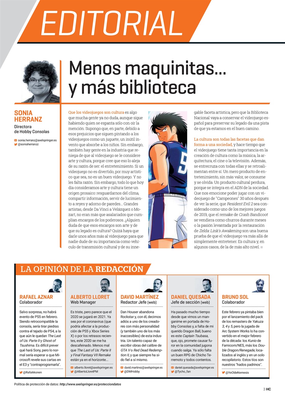 Hobby Consolas Preview Pages