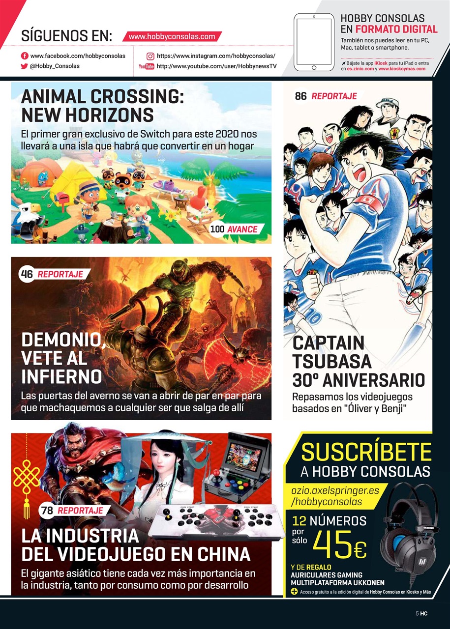 Hobby Consolas Preview Pages