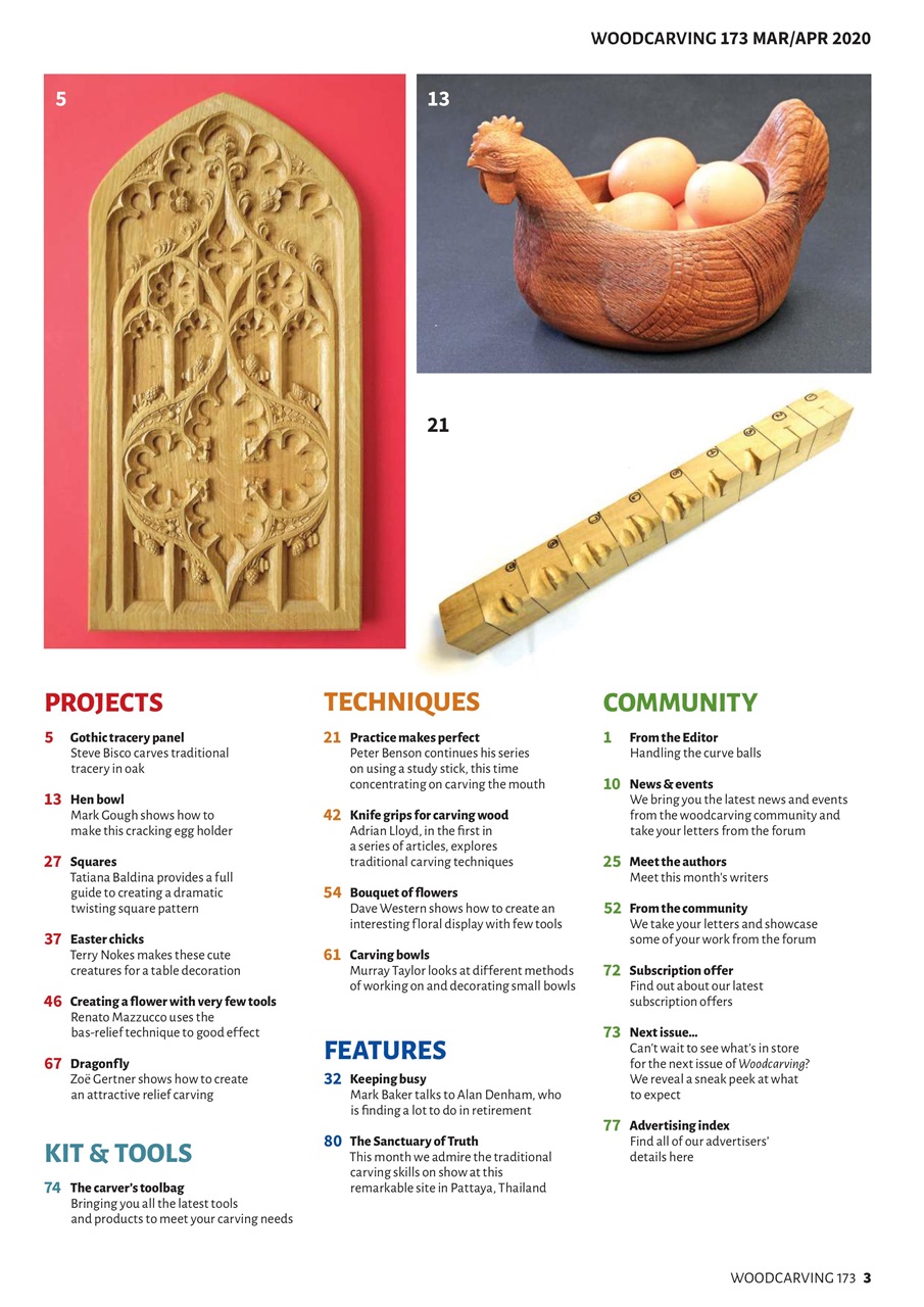 Woodcarving Preview Pages