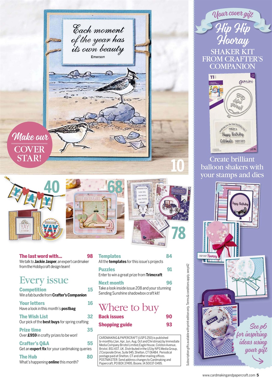 Cardmaking & Papercraft Preview Pages