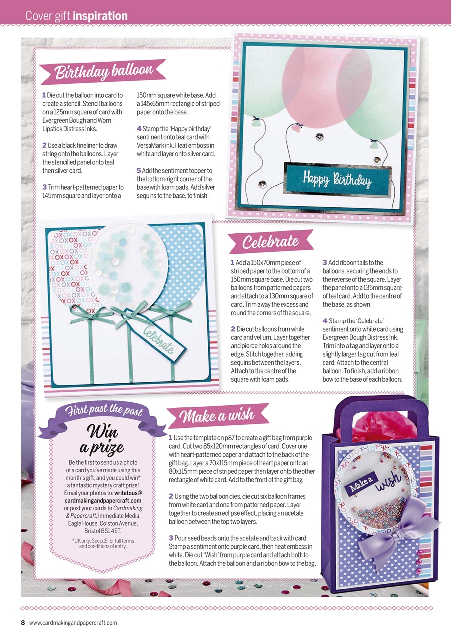 Cardmaking & Papercraft Preview Pages