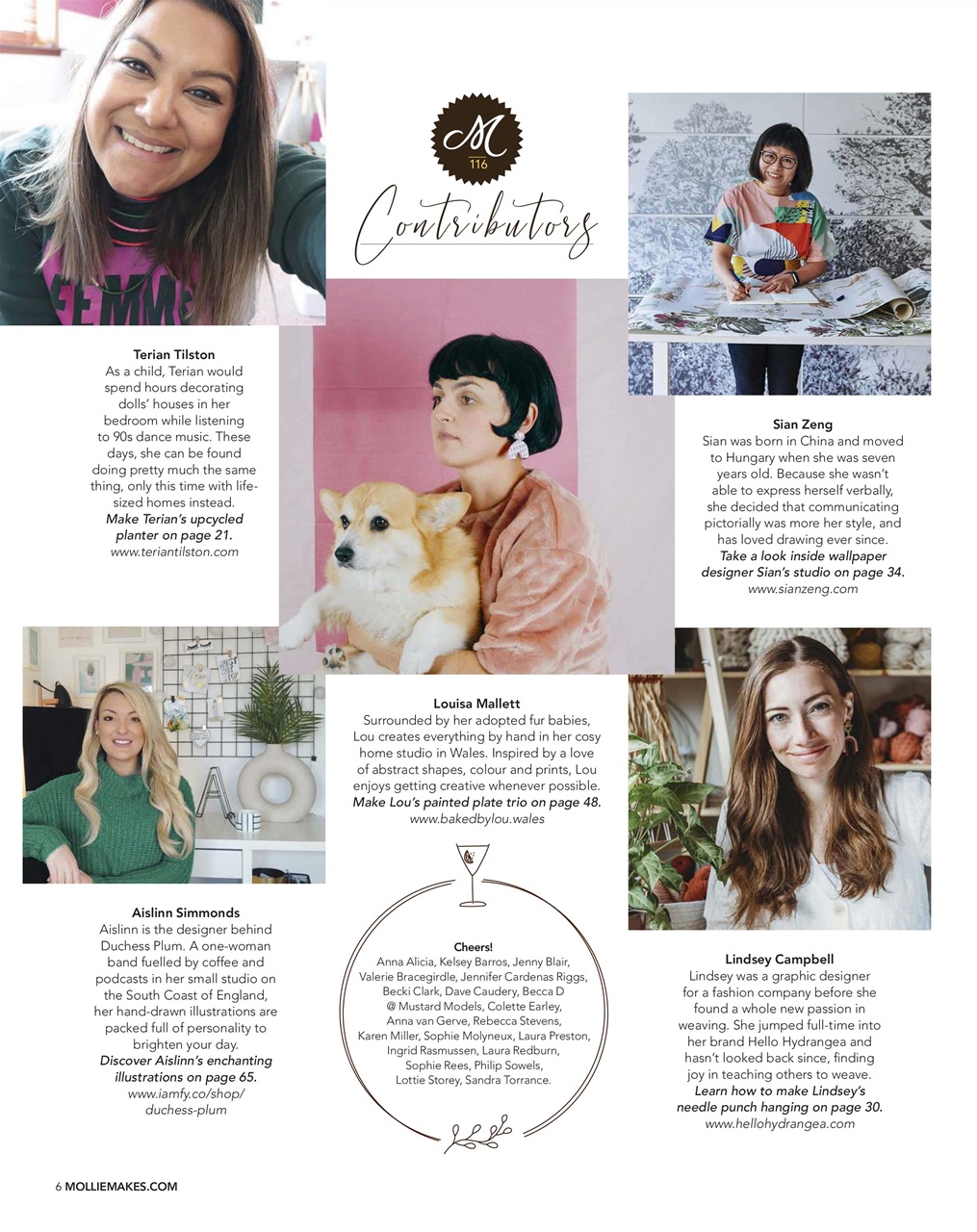 Mollie magazine Preview Pages