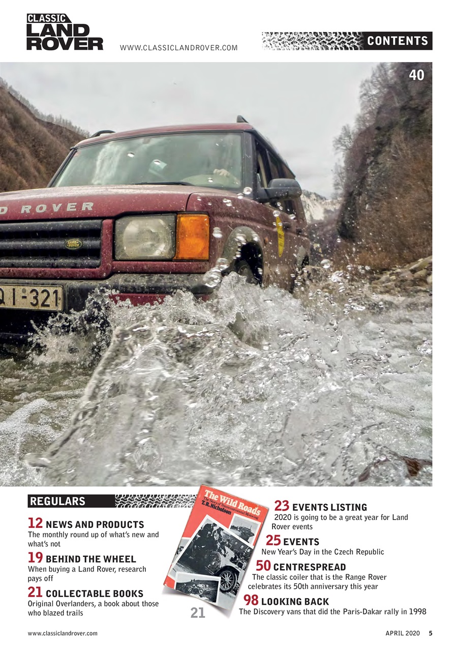Classic Land Rover Magazine Preview Pages
