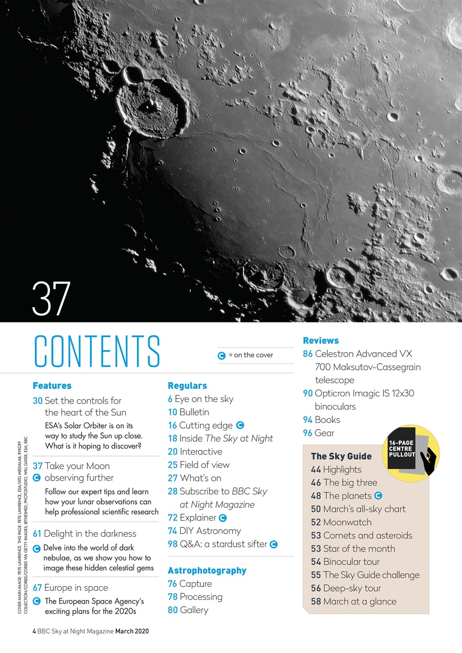 BBC Sky at Night Magazine Preview Pages