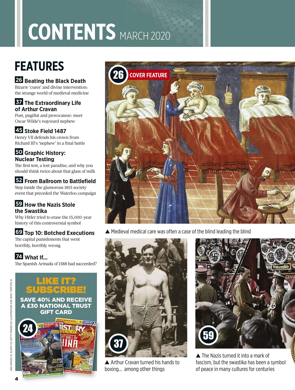 BBC History Revealed Magazine Preview Pages