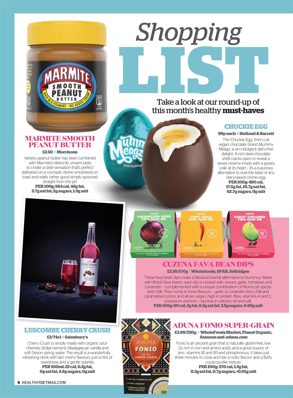 Healthy Diet Preview Pages