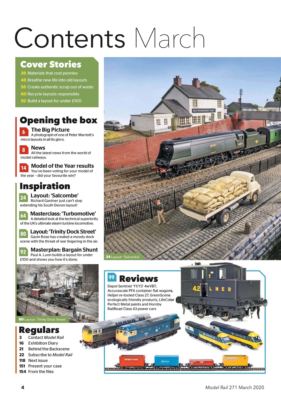 Model Rail Preview Pages