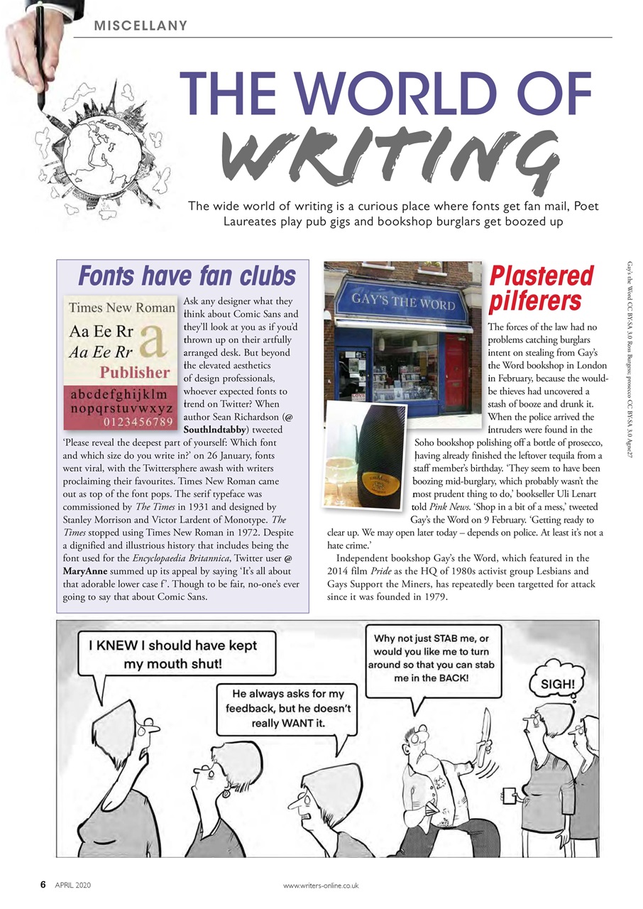 Writing Magazine Preview Pages