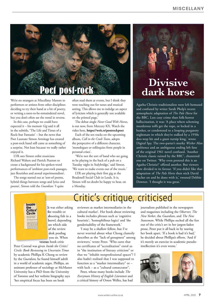 Writing Magazine Preview Pages