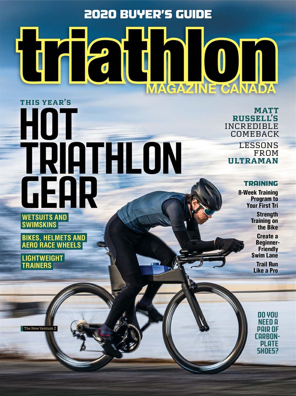 Triathlon Magazine Canada Preview Pages