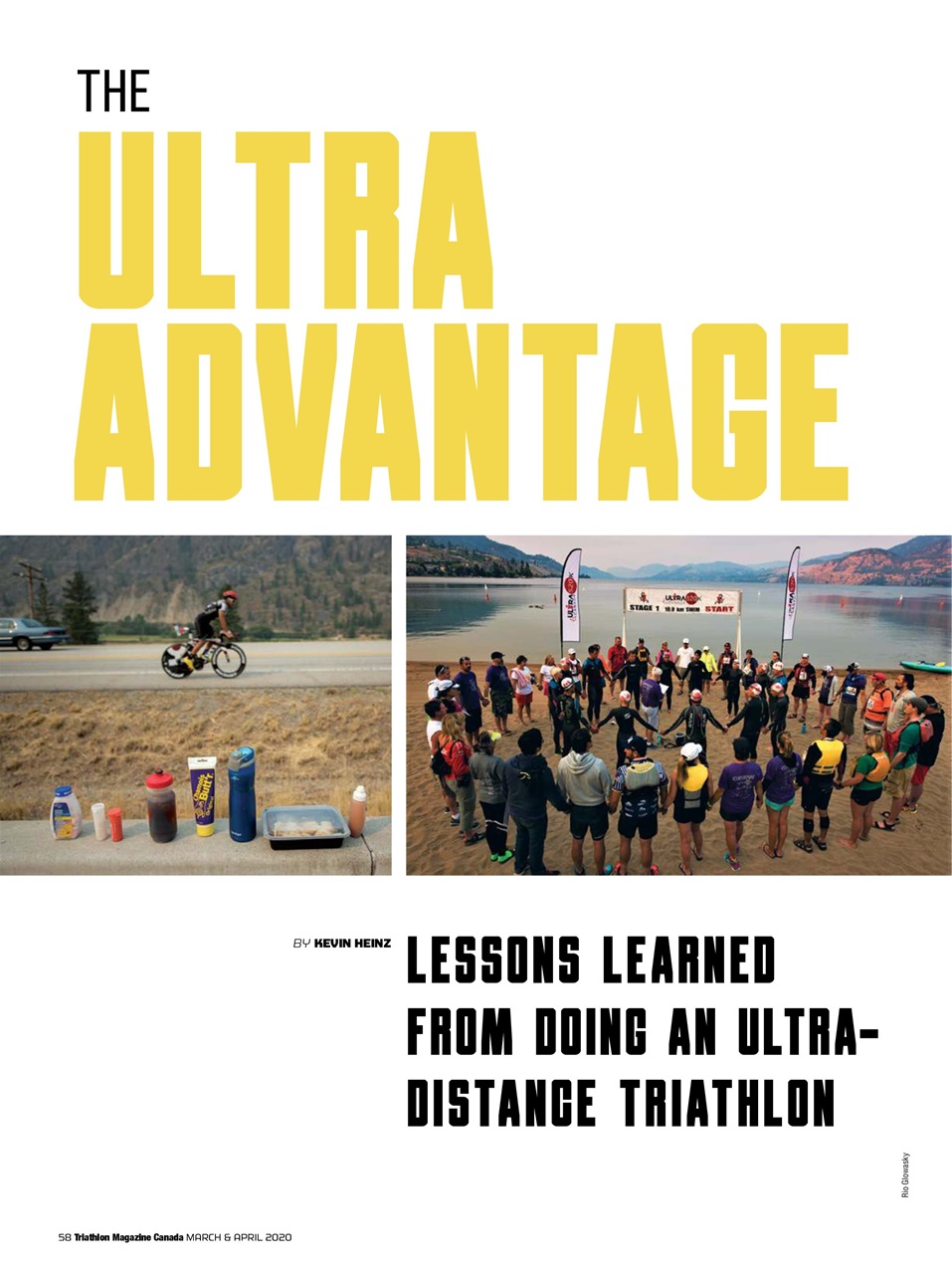 Triathlon Magazine Canada Preview Pages