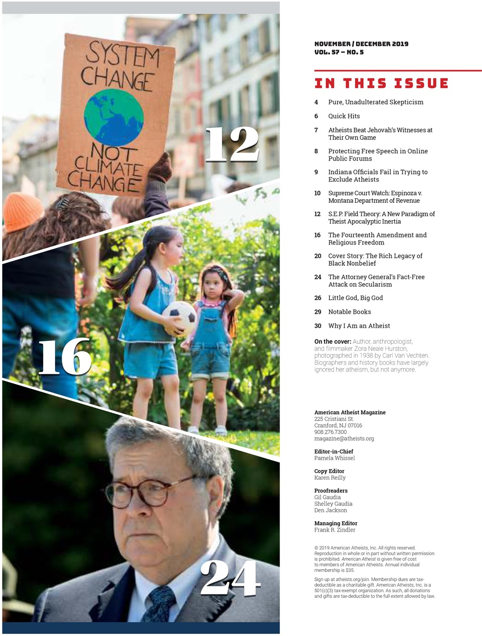 American Atheist Preview Pages