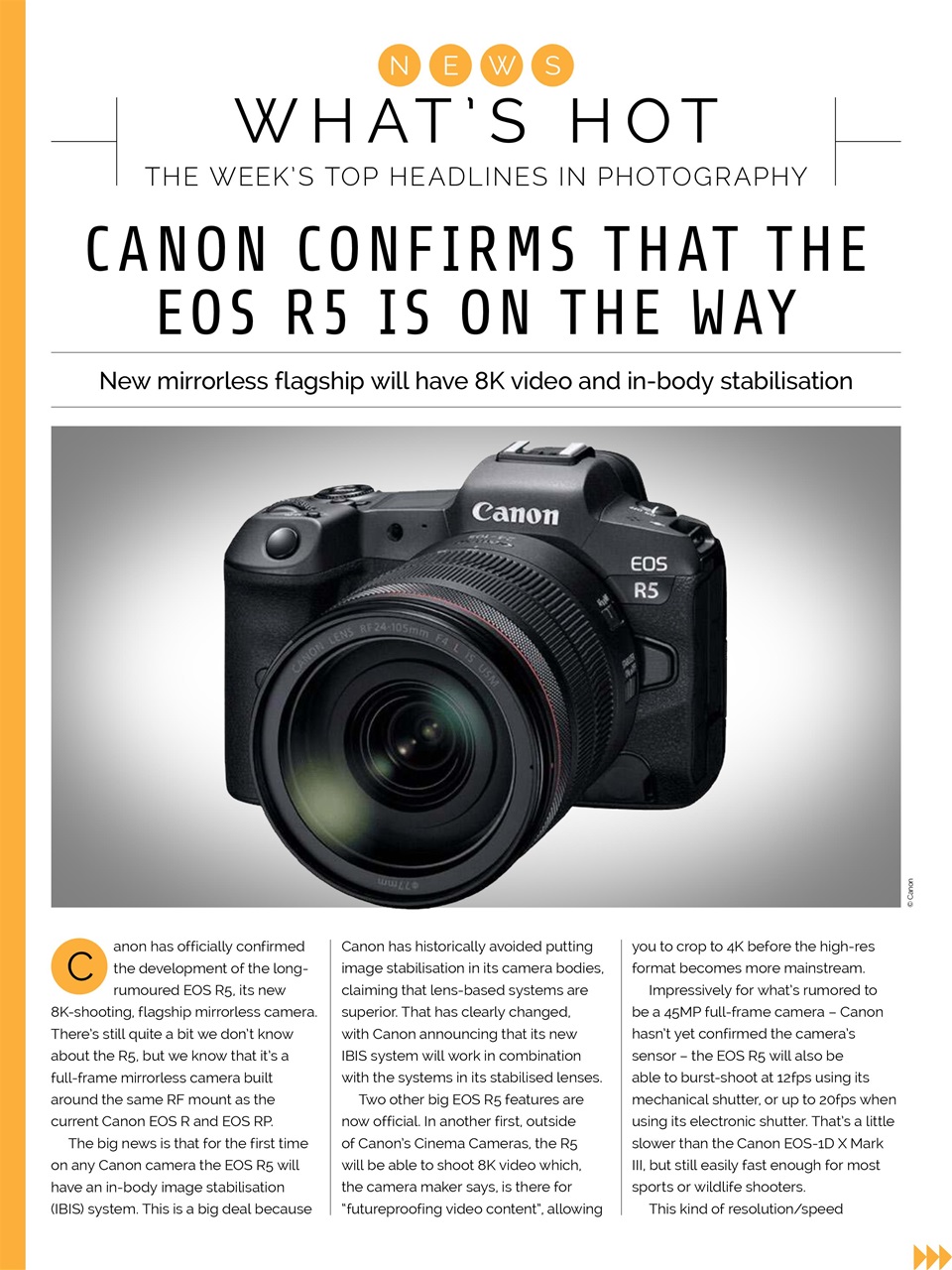 Photography Week Preview Pages