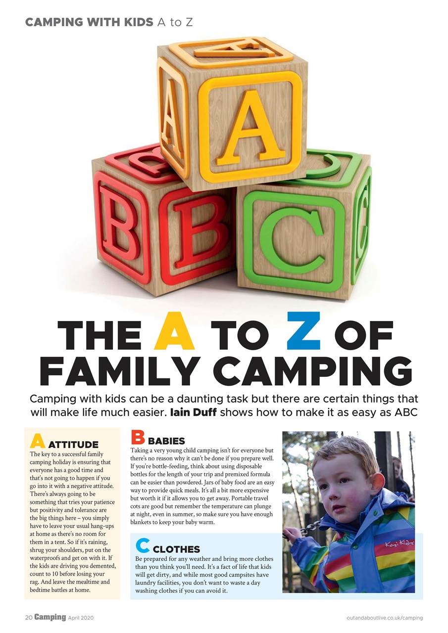 Camping Preview Pages