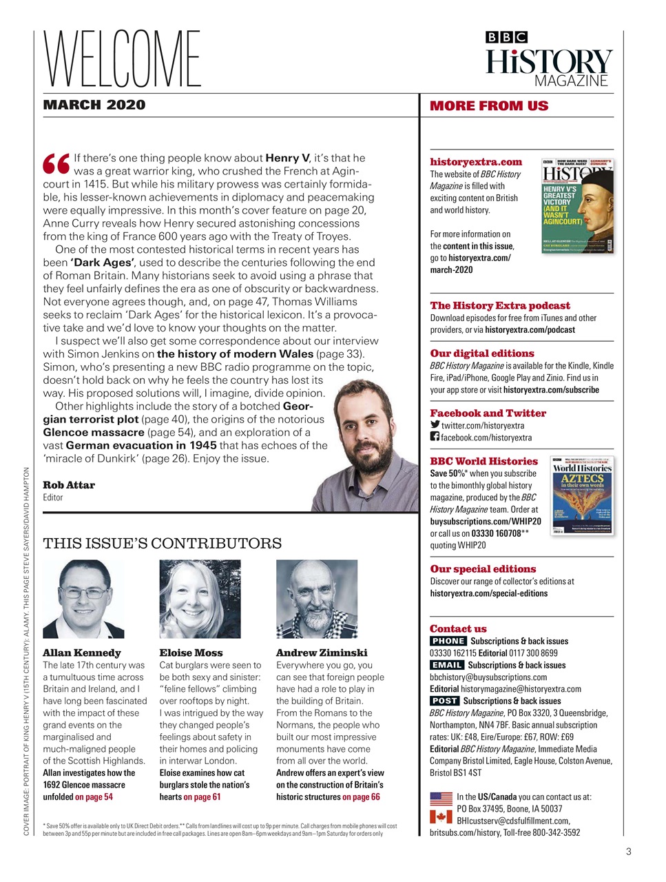 History Extra Magazine Preview Pages