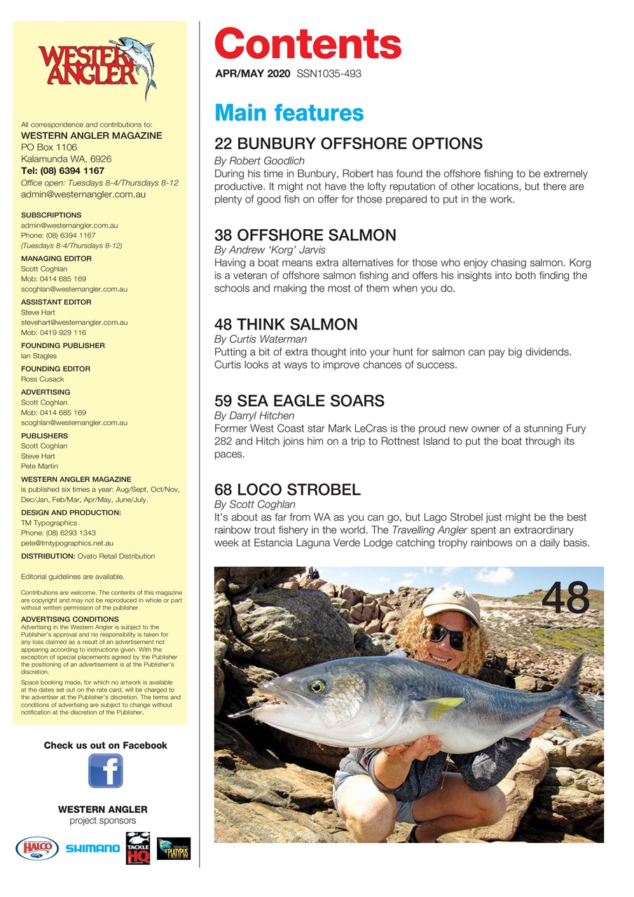Western Angler Preview Pages