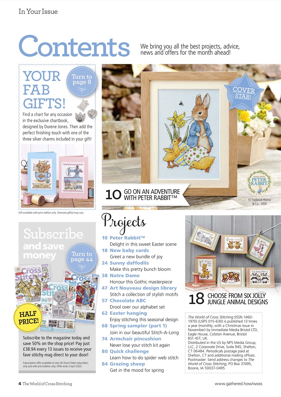 The World of Cross Stitching Preview Pages