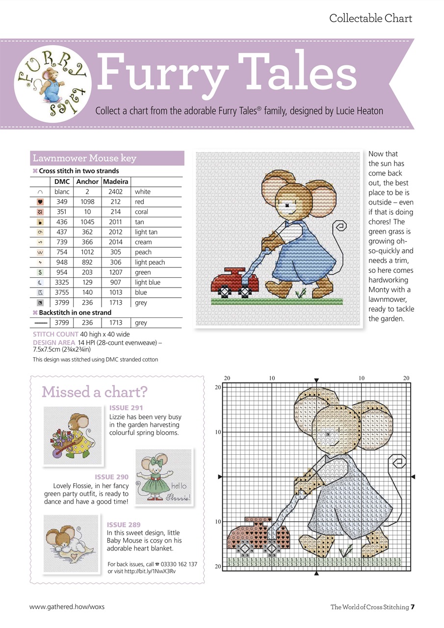 The World of Cross Stitching Preview Pages