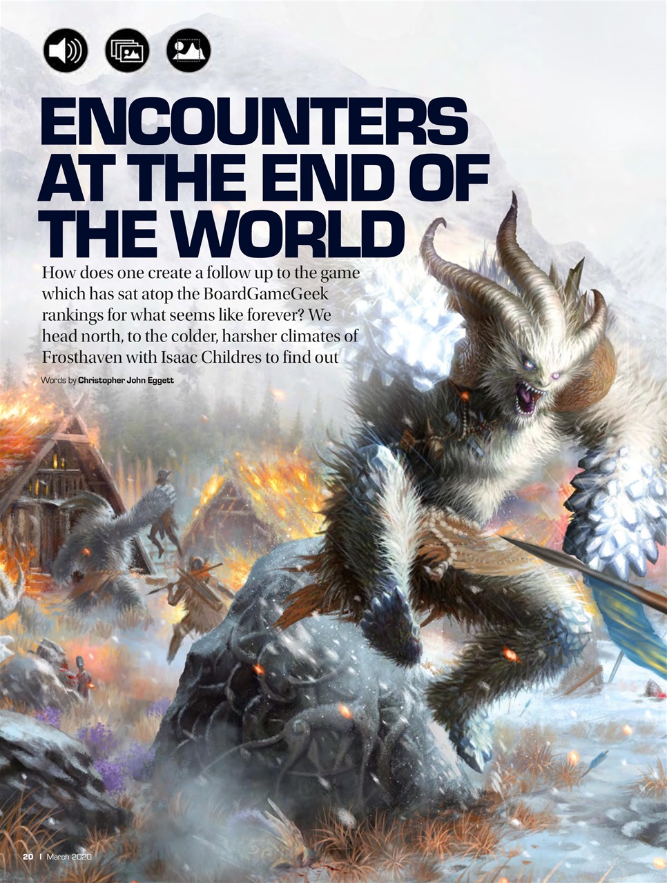 Tabletop Gaming Preview Pages