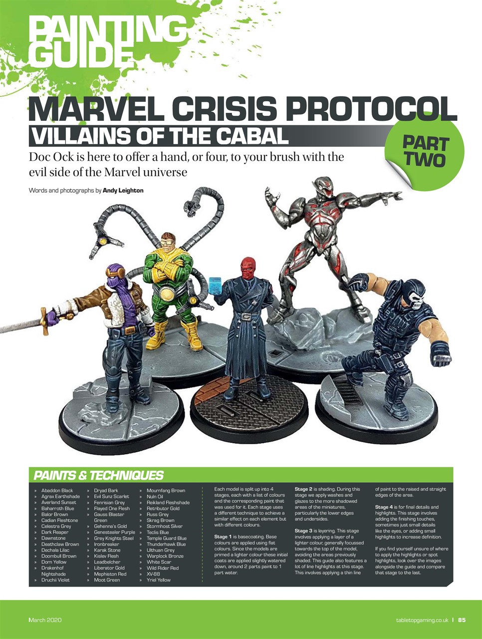 Tabletop Gaming Preview Pages