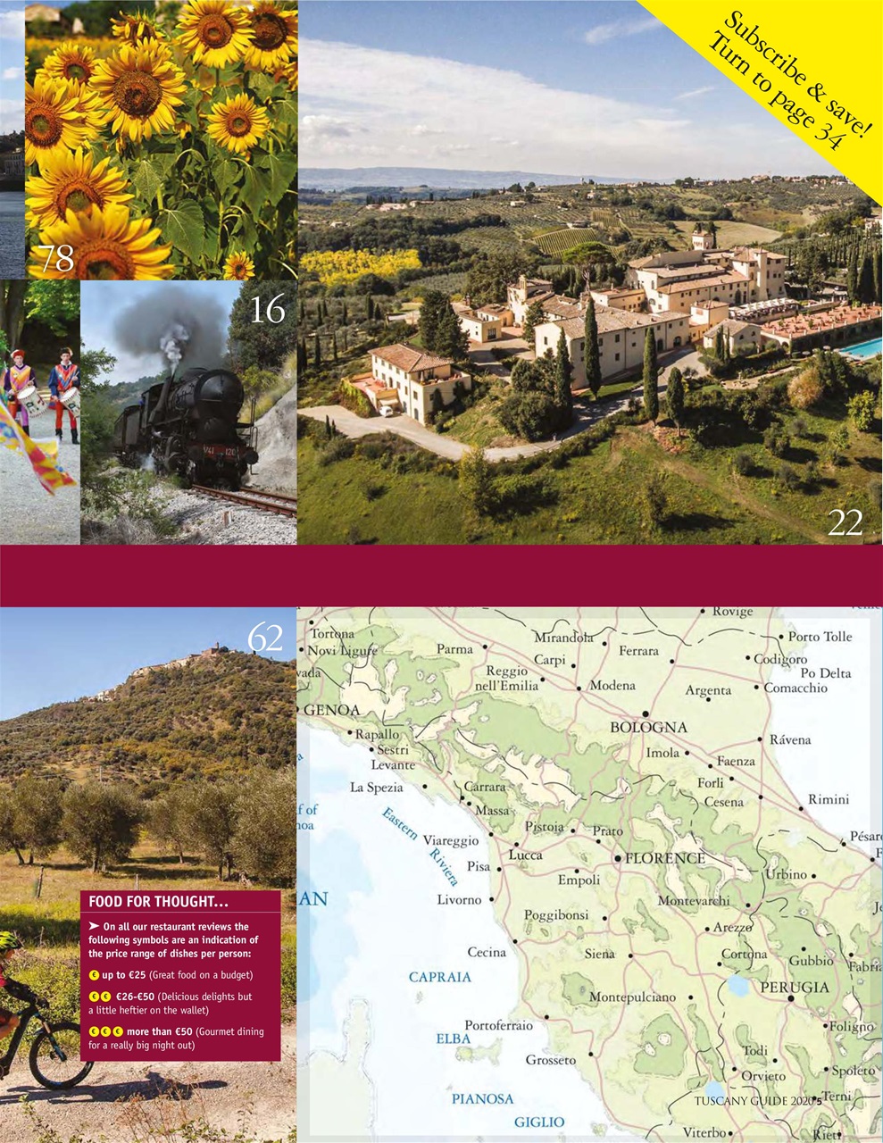 Italia! Guide to Tuscany Preview Pages