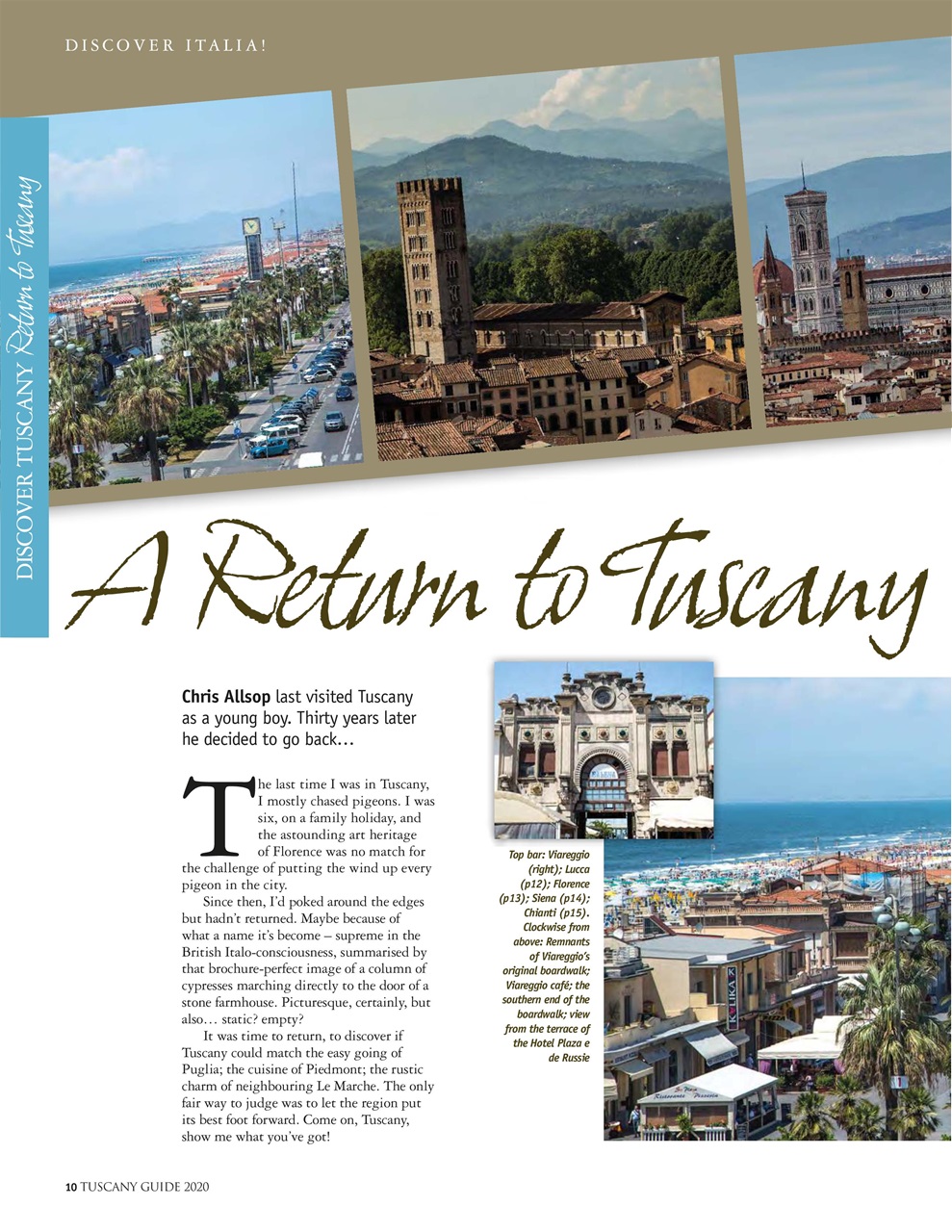 Italia! Guide to Tuscany Preview Pages