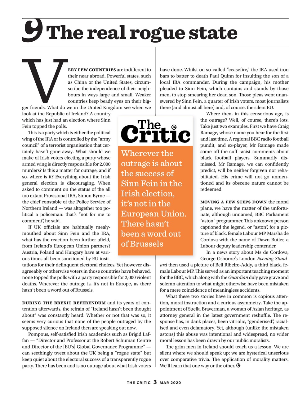 The Critic Preview Pages