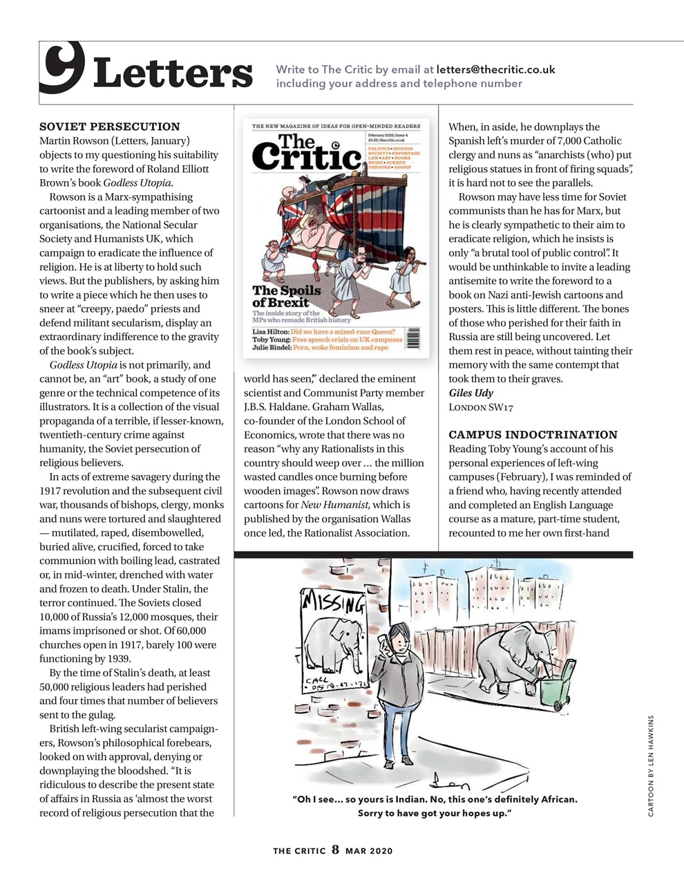 The Critic Preview Pages