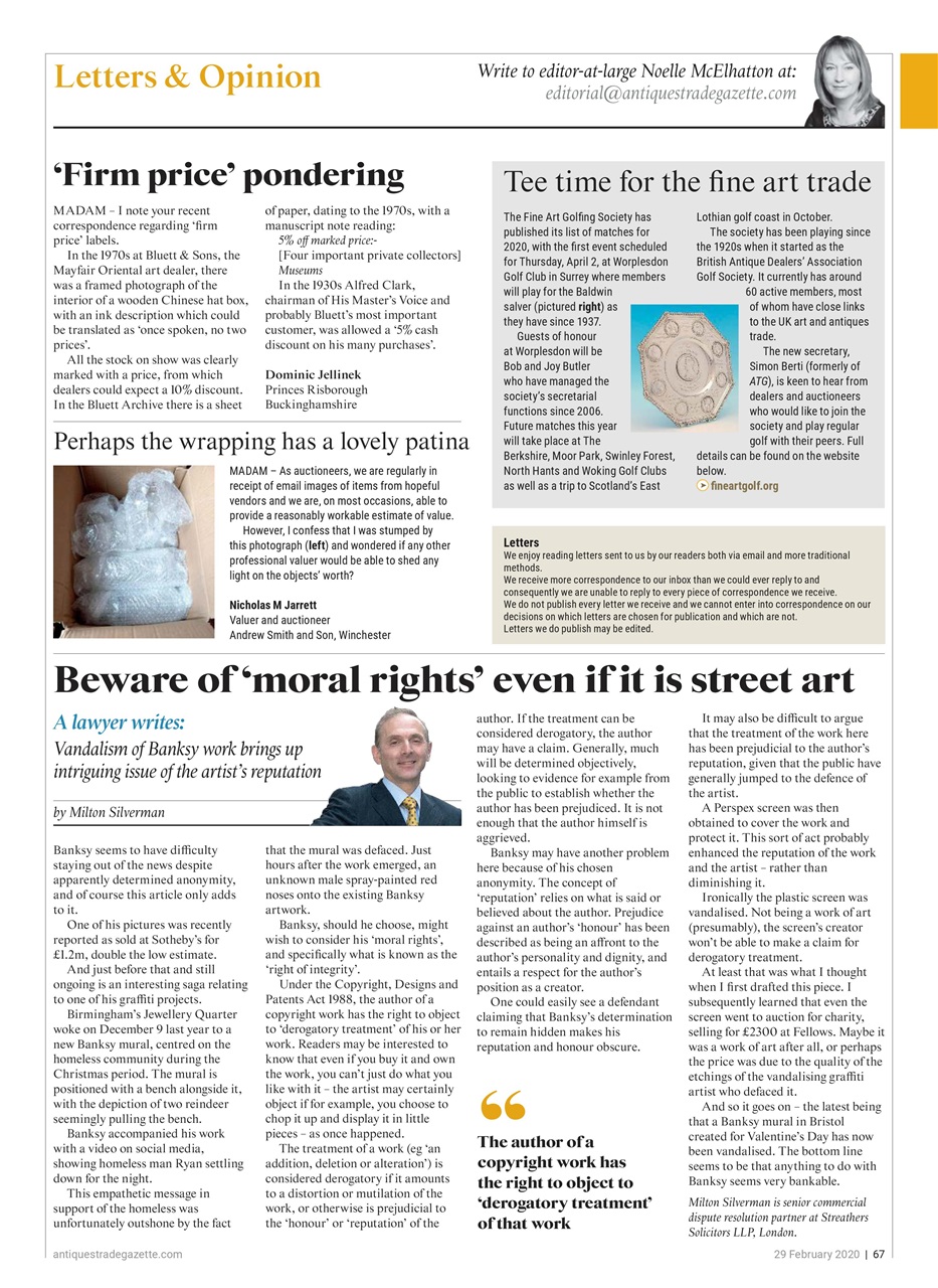 Antiques Trade Gazette Preview Pages