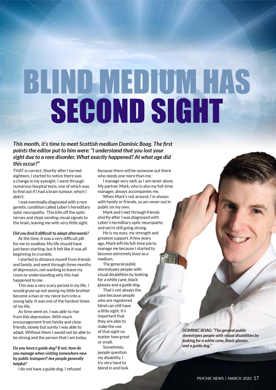 Psychic News Preview Pages