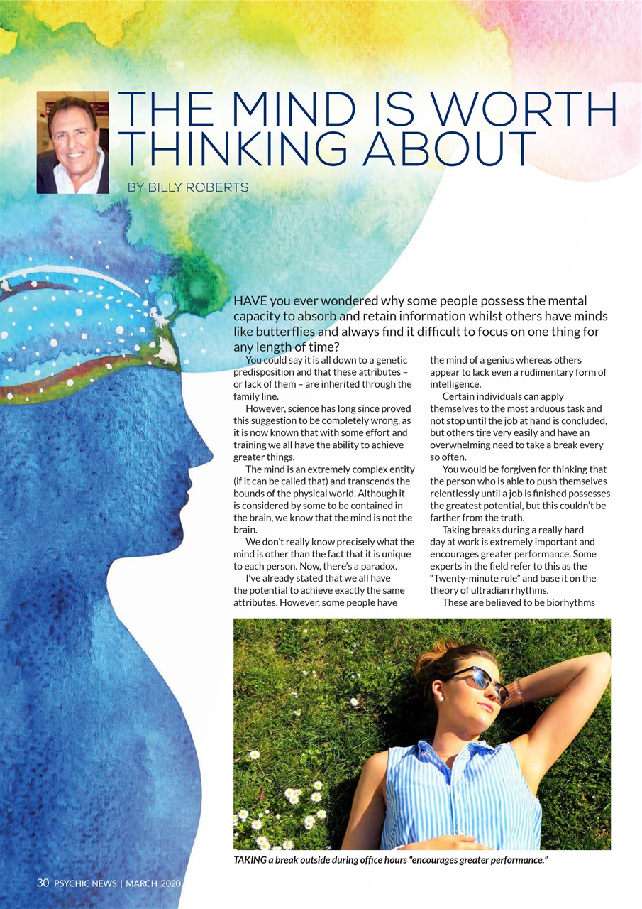 Psychic News Preview Pages