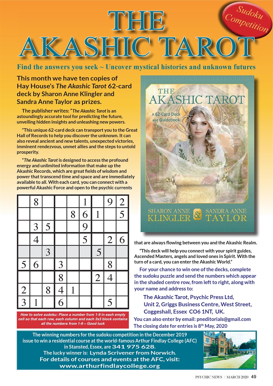 Psychic News Preview Pages