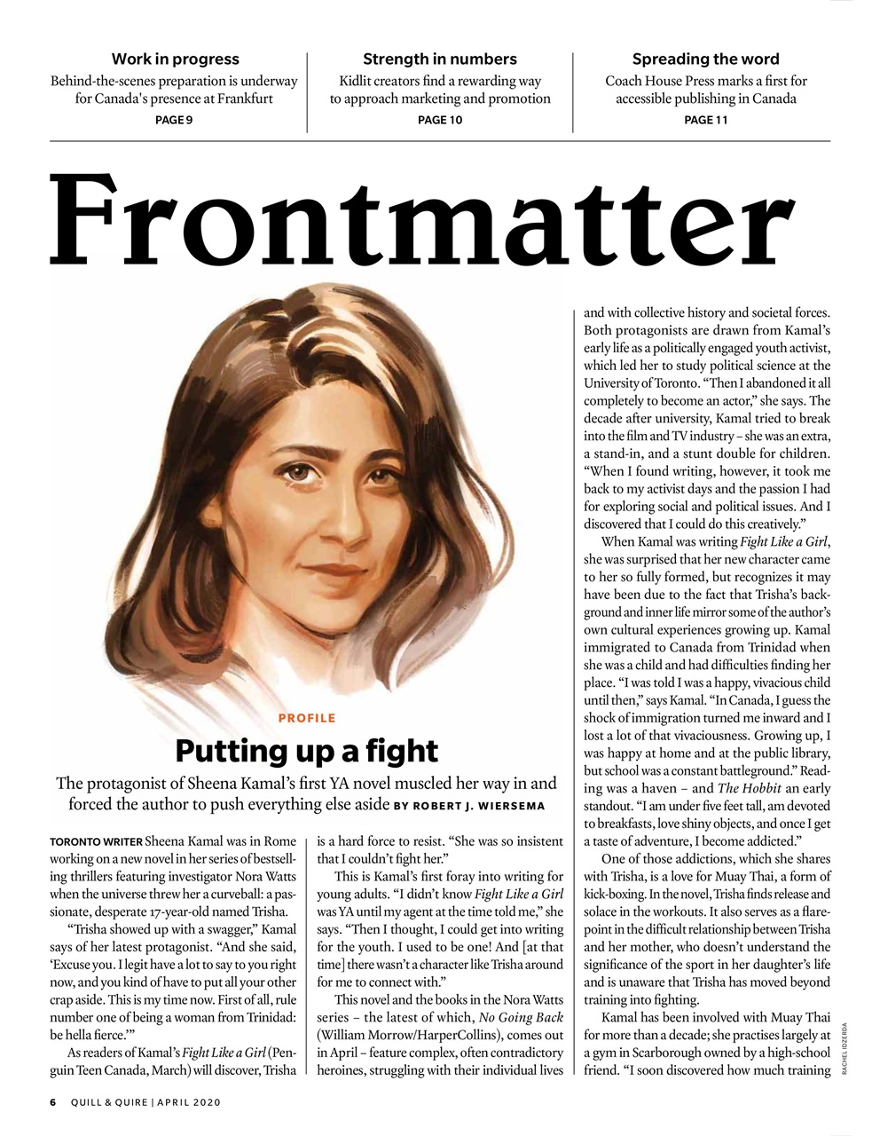 Quill & Quire Preview Pages