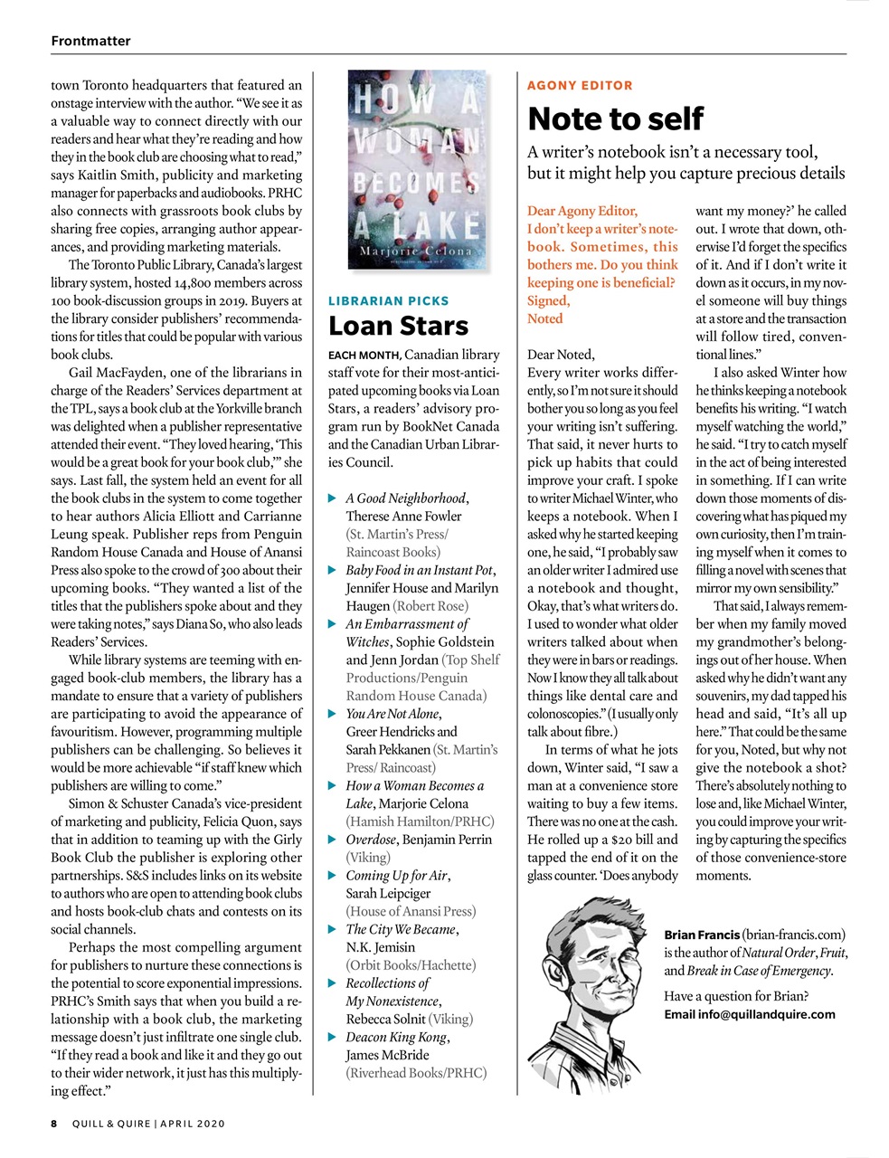 Quill & Quire Preview Pages