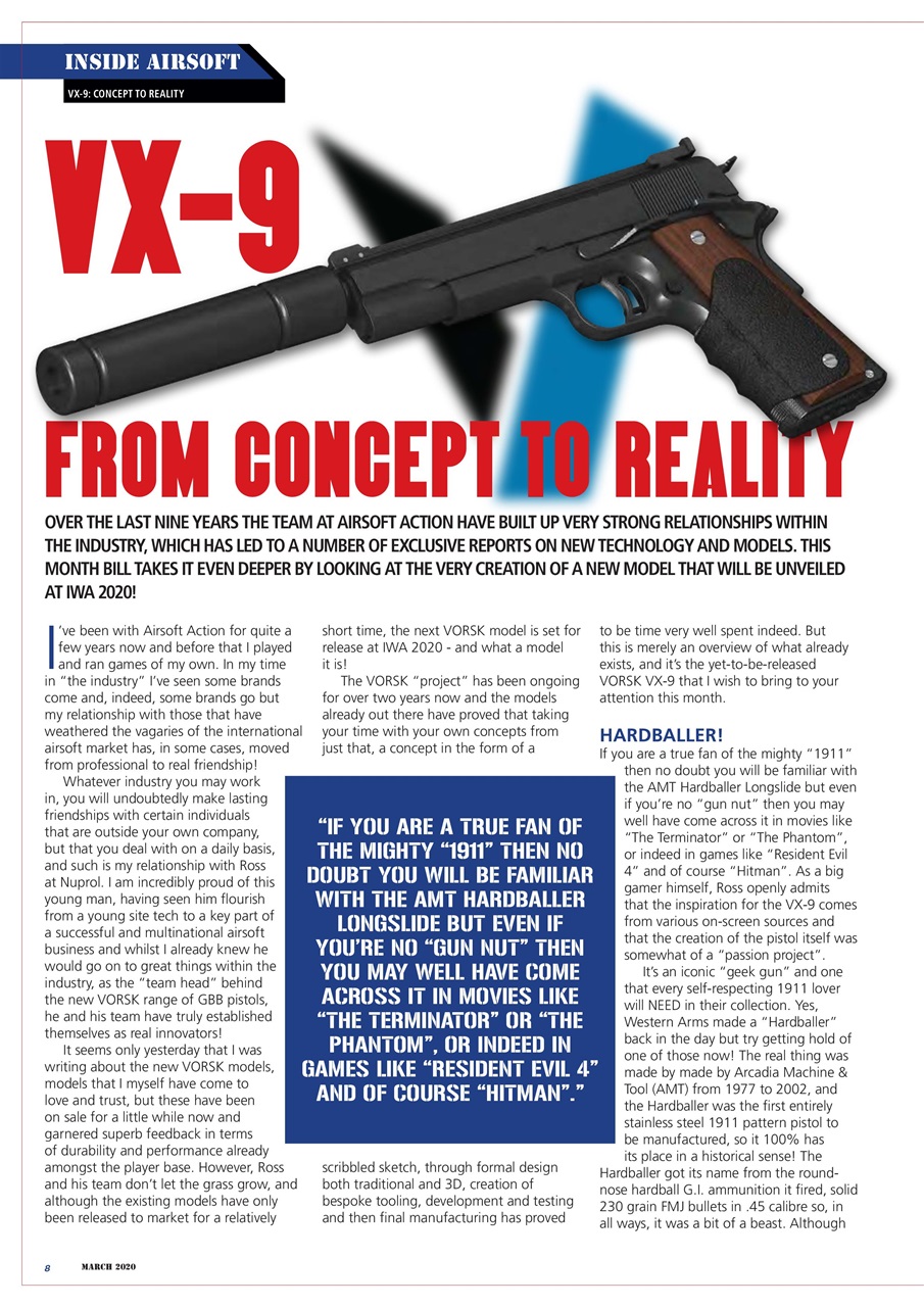 Airsoft Action Preview Pages