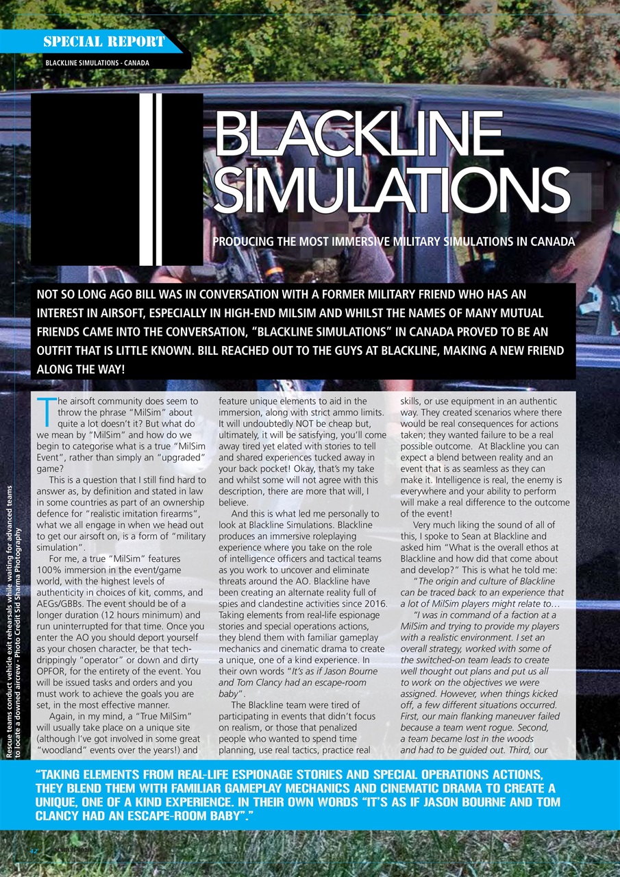 Airsoft Action Preview Pages