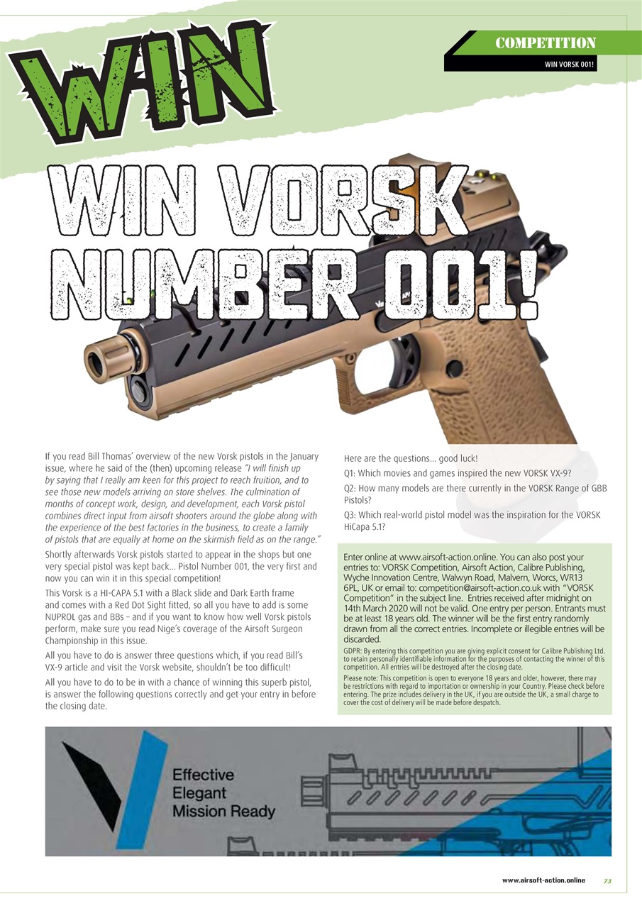 Airsoft Action Preview Pages