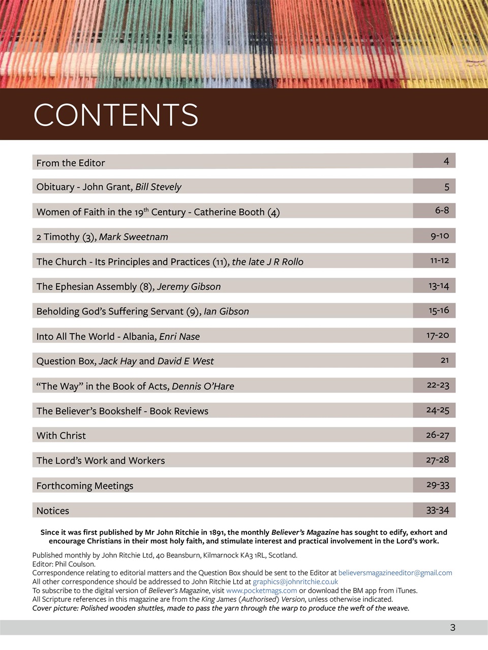 Believer Magazine Preview Pages