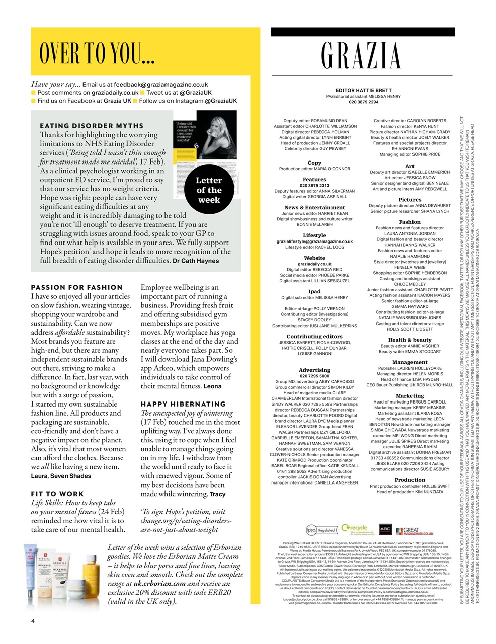 Grazia Preview Pages